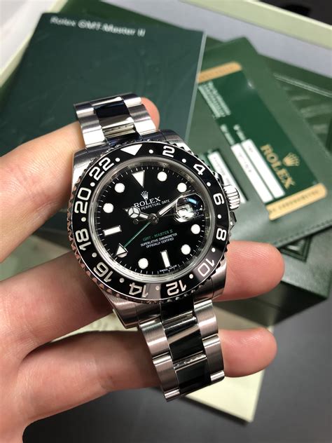 gmt black rolex